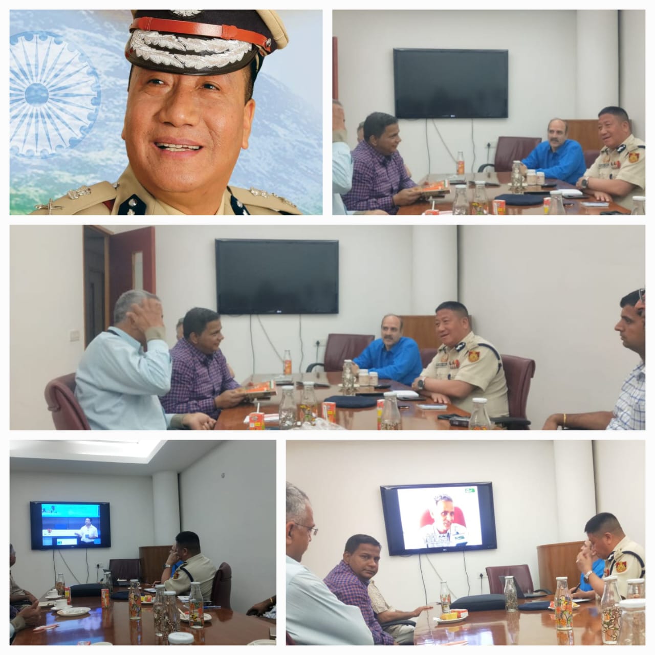 Mr. Robin Hibu, Delhi Police Special Commissioner joins Divya Sanskriti, Jai Kisan and Helping Hand for their pre-scheduled event at IIT Delhi
