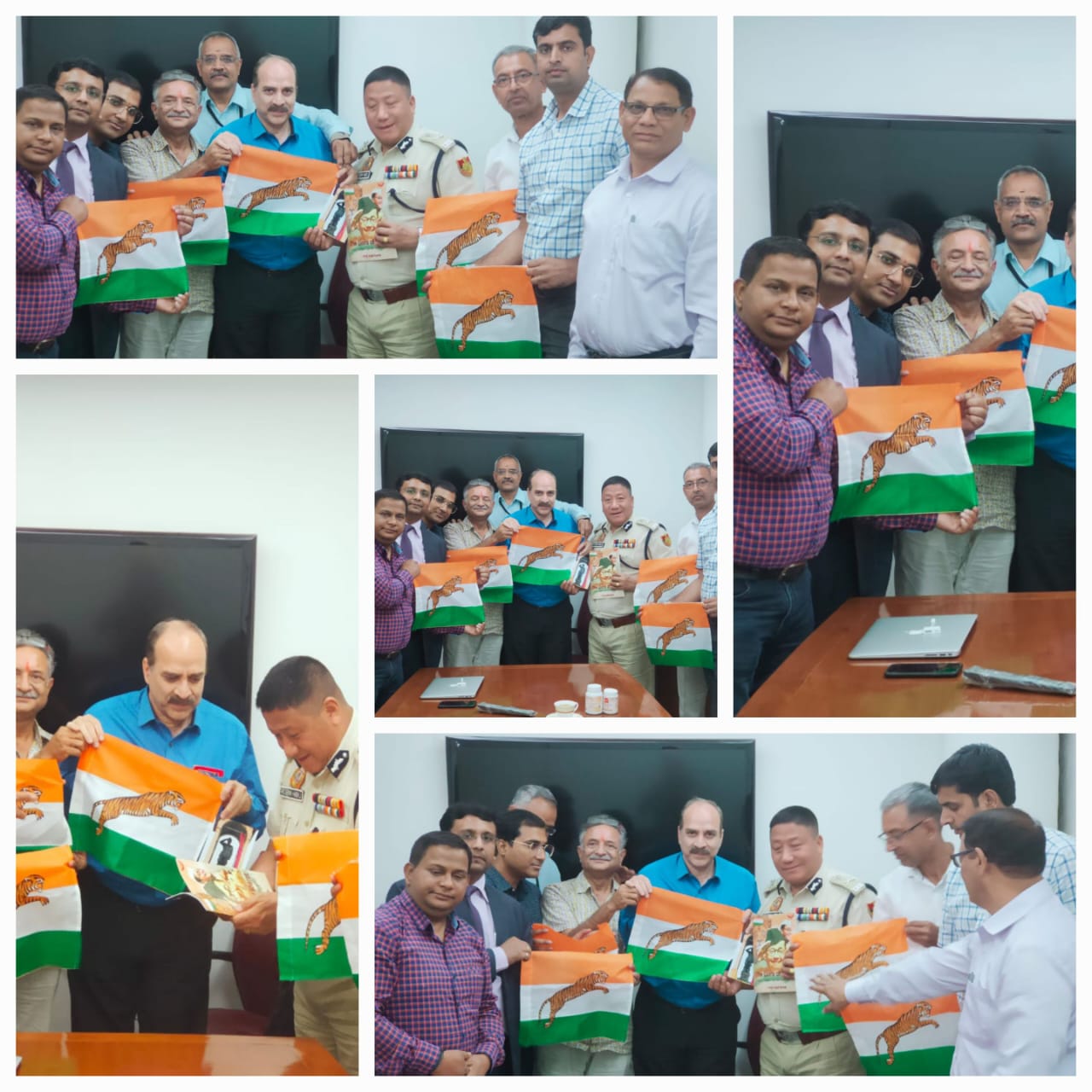 Mr. Robin Hibu, Delhi Police Special Commissioner joins Divya Sanskriti, Jai Kisan and Helping Hand for their pre-scheduled event at IIT Delhi